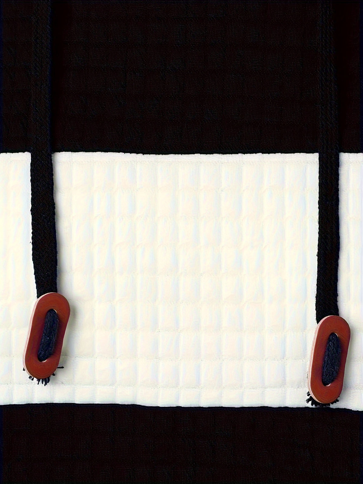 Męska bluza z kapturem o fakturowanej powierzchni