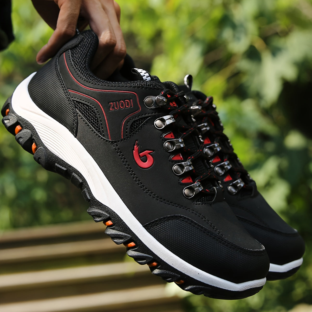 Męskie Buty Trekkingowe z Wzmocnioną Podeszwą