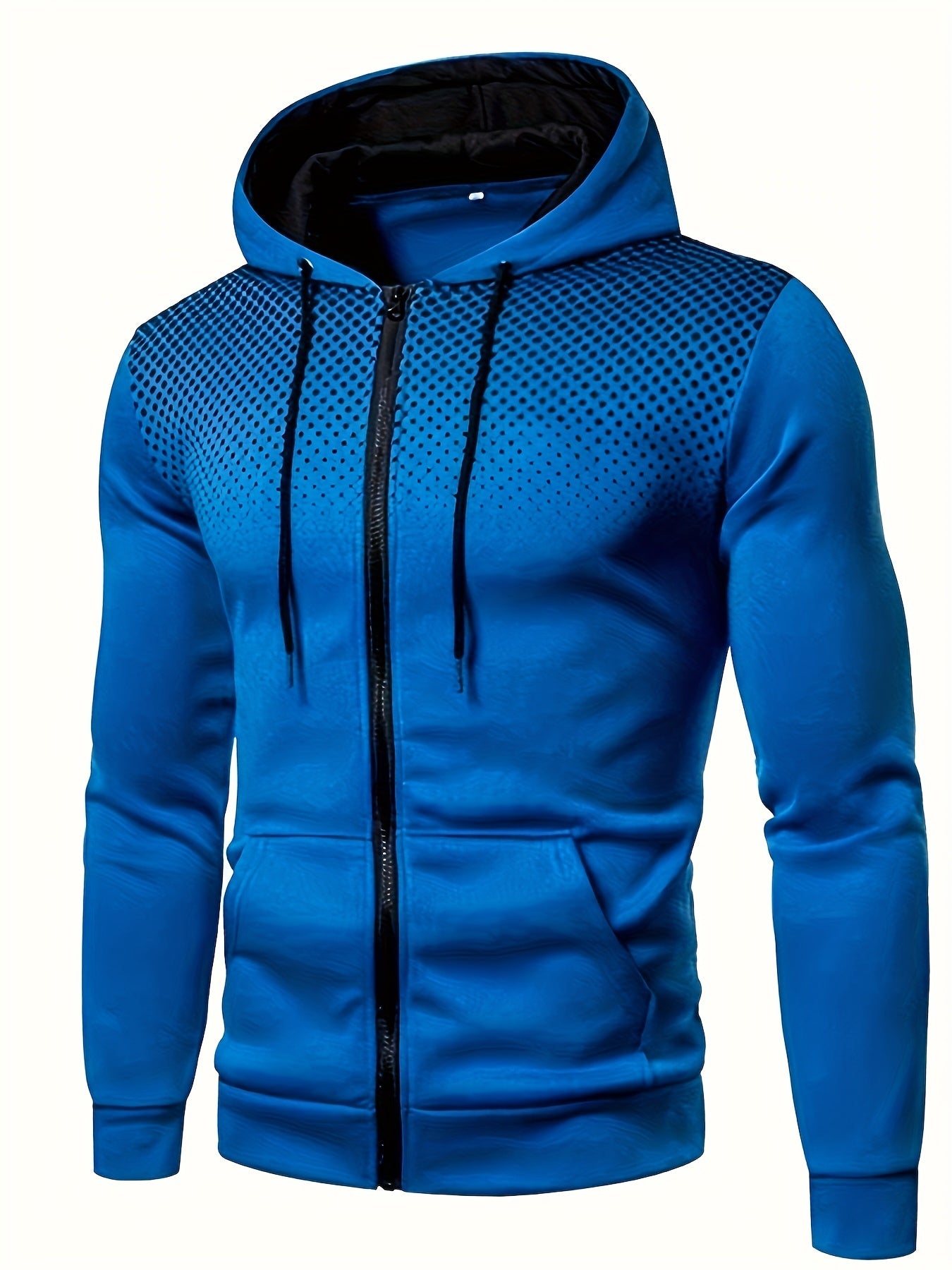Sportowa Bluza Męska z Kapturem
