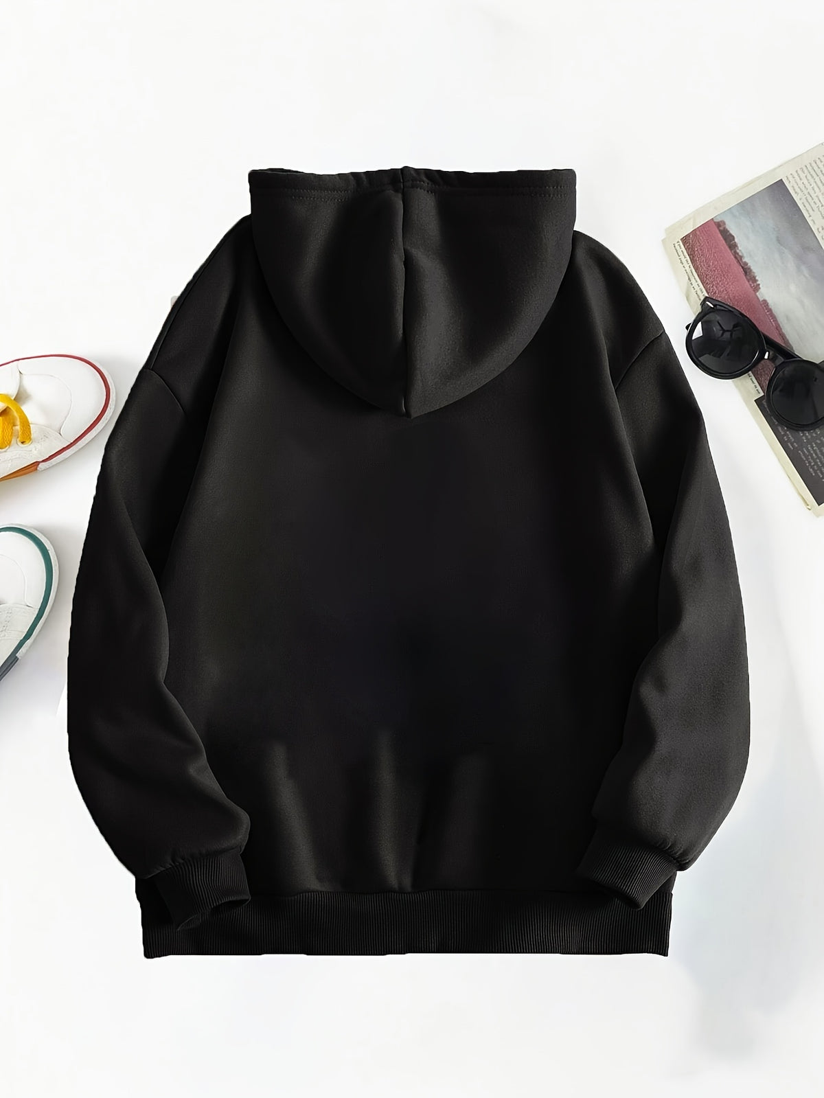 Damska Bluza z Kapturem i Motywem Kota