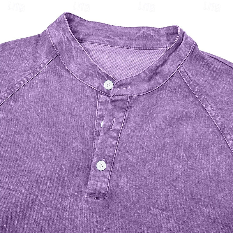 Colby | Koszula typu Henley w stylu vintage 2