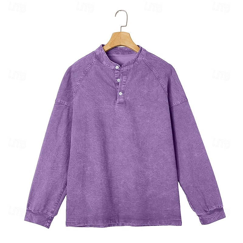 Colby | Koszula typu Henley w stylu vintage 5