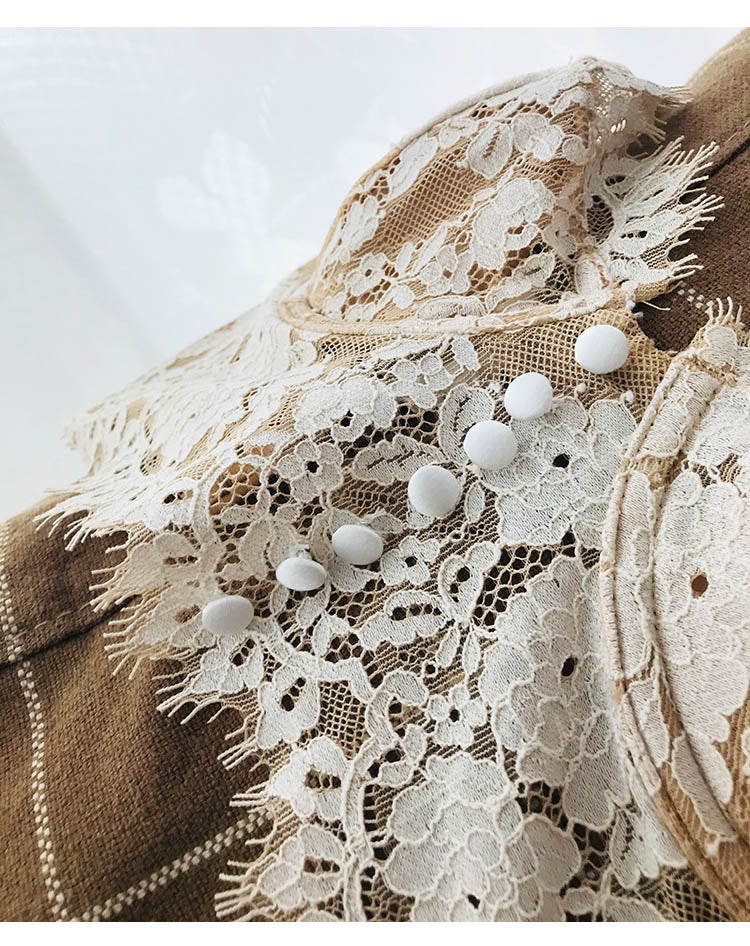 Biustonosz francuski bralette z guzikami