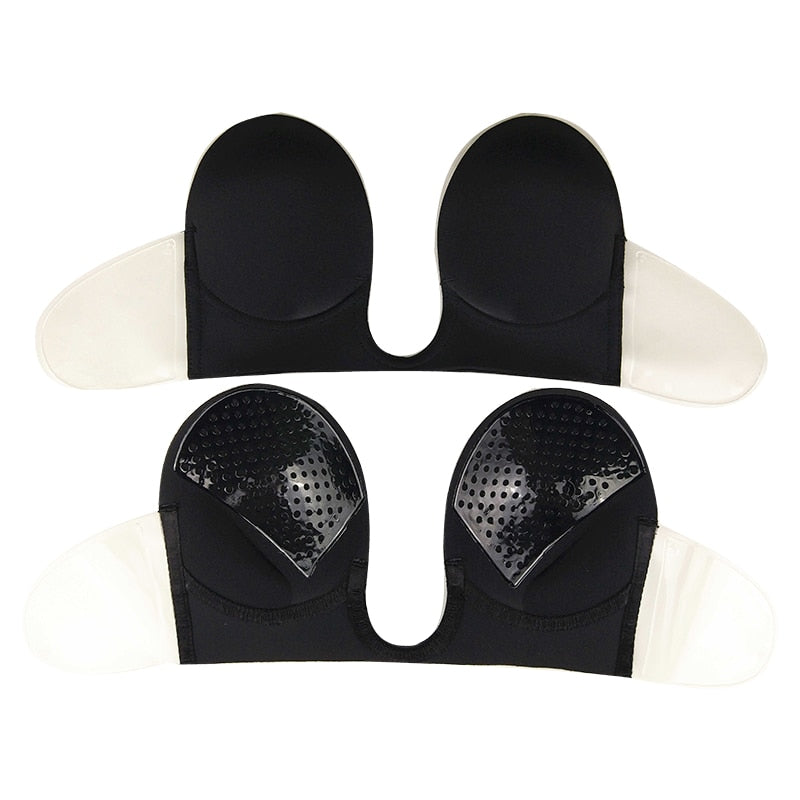 Biustonosz samonośny PushUp z głębokim dekoltem