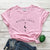 T-shirt damski "Moon Child" z minimalistycznym nadrukiem