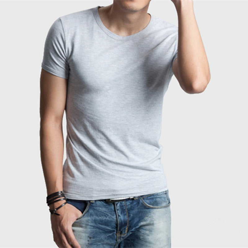 Męska koszulka slim fit