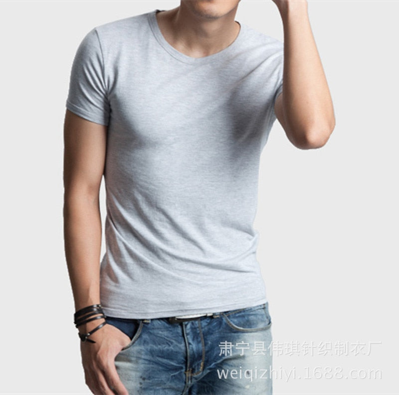 Męska koszulka slim fit