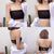 Biustonosz bandeau seamless z ozdobnym zapięciem
