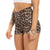 Damskie spodenki fitness w panterke
