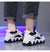Wysokie damskie sneakersy