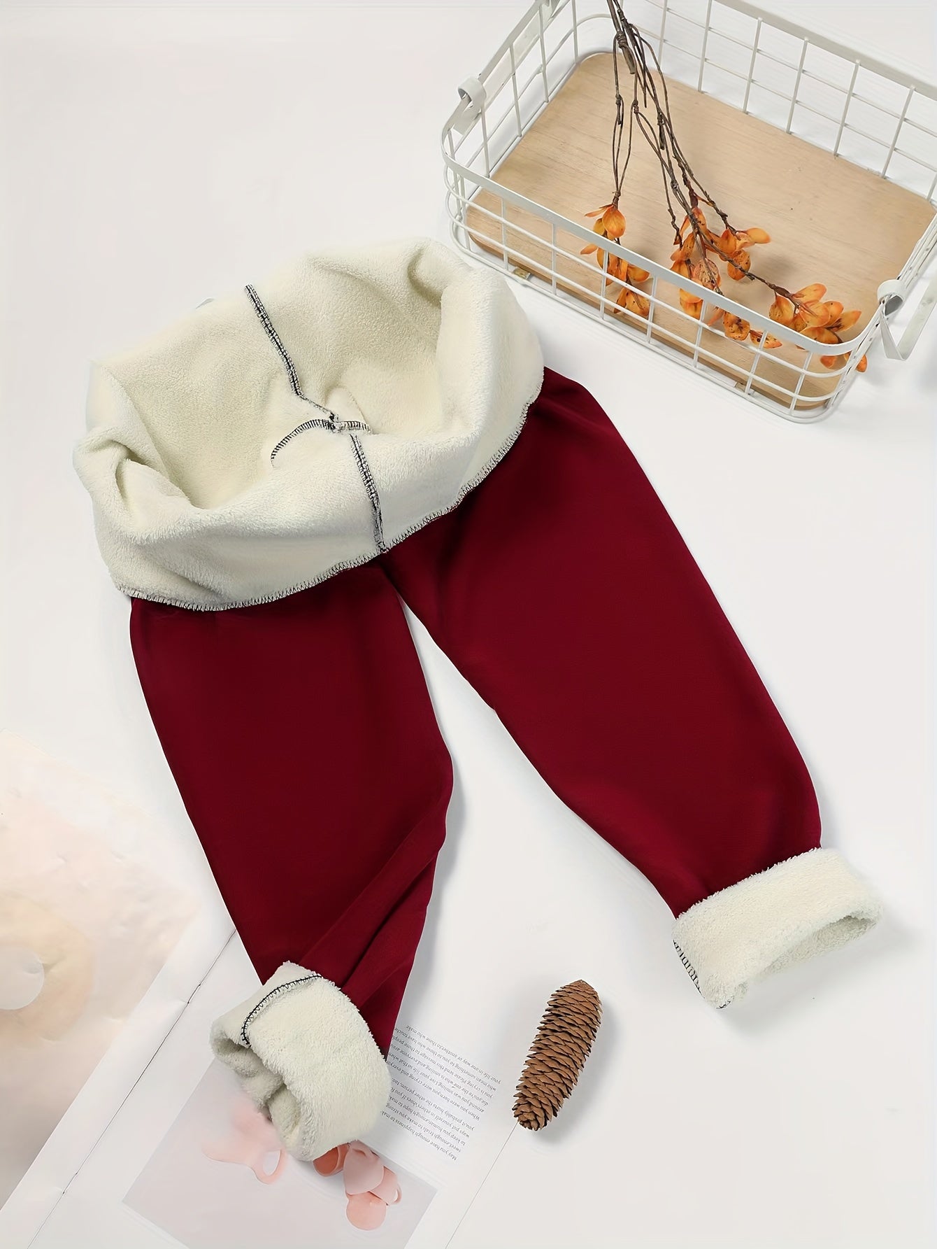 Lorna | Ocieplane legginsy z wysokim stanem 12