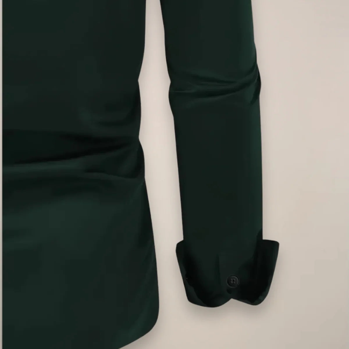 Męska Koszula z Długim Rękawem i Kołnierzykiem – Elegancka Slim Fit