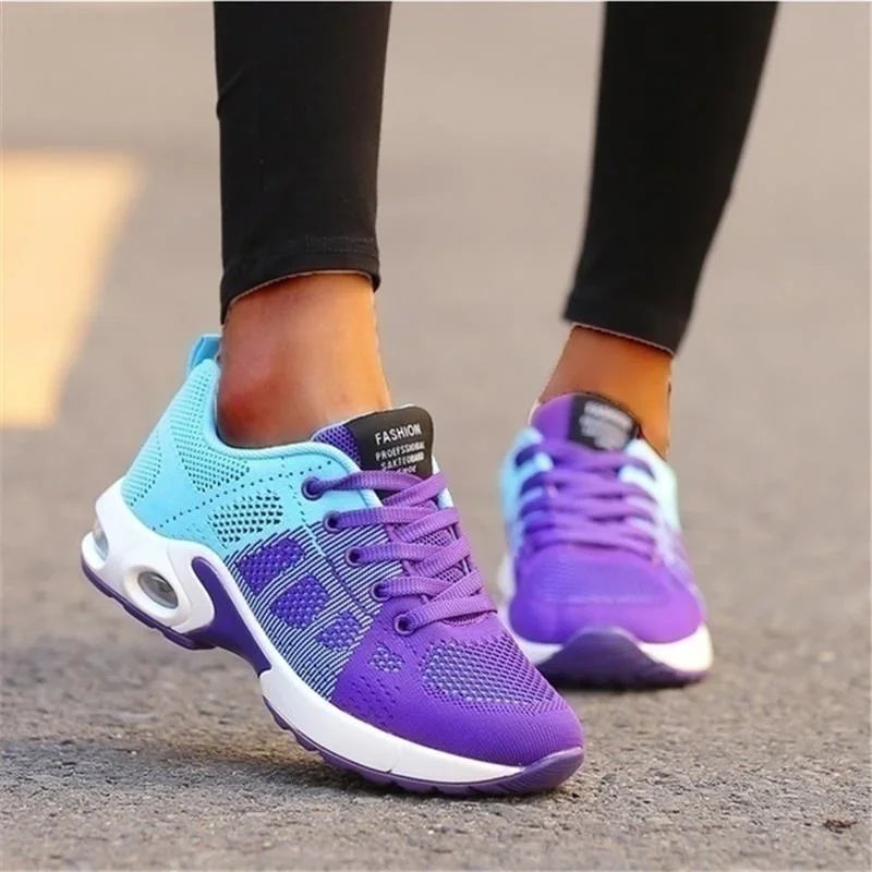Damskie Buty Sportowe – Lekkie Sneakersy z Oddychającą Cholewką