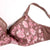 Biustonosz bralette z motywem kwiatowym