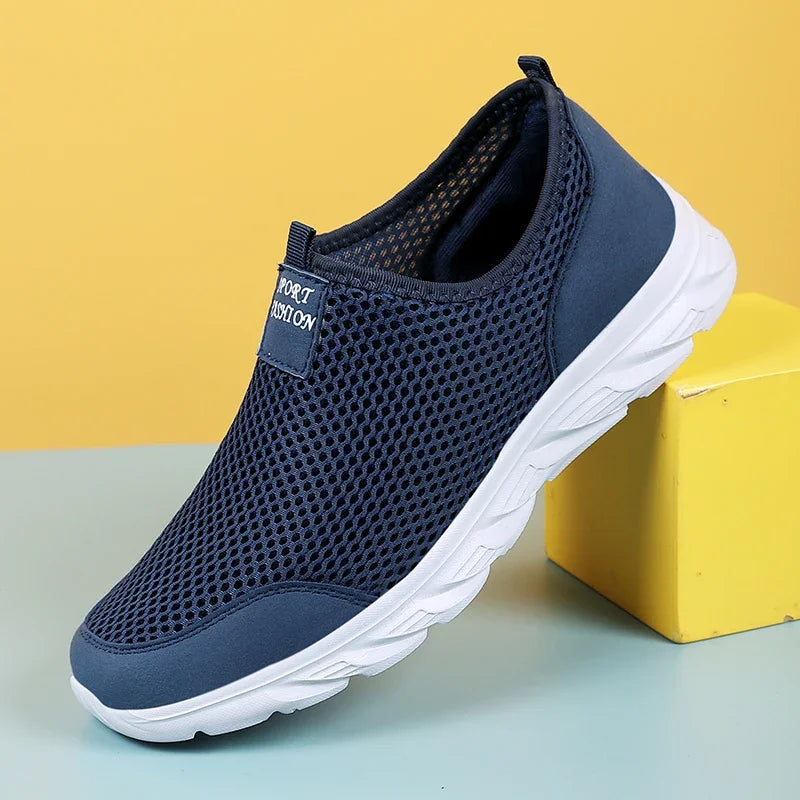 Męskie lekkie buty sportowe wsuwane