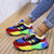 Kolorowe sneakersy damskie na platformie – sportowy styl