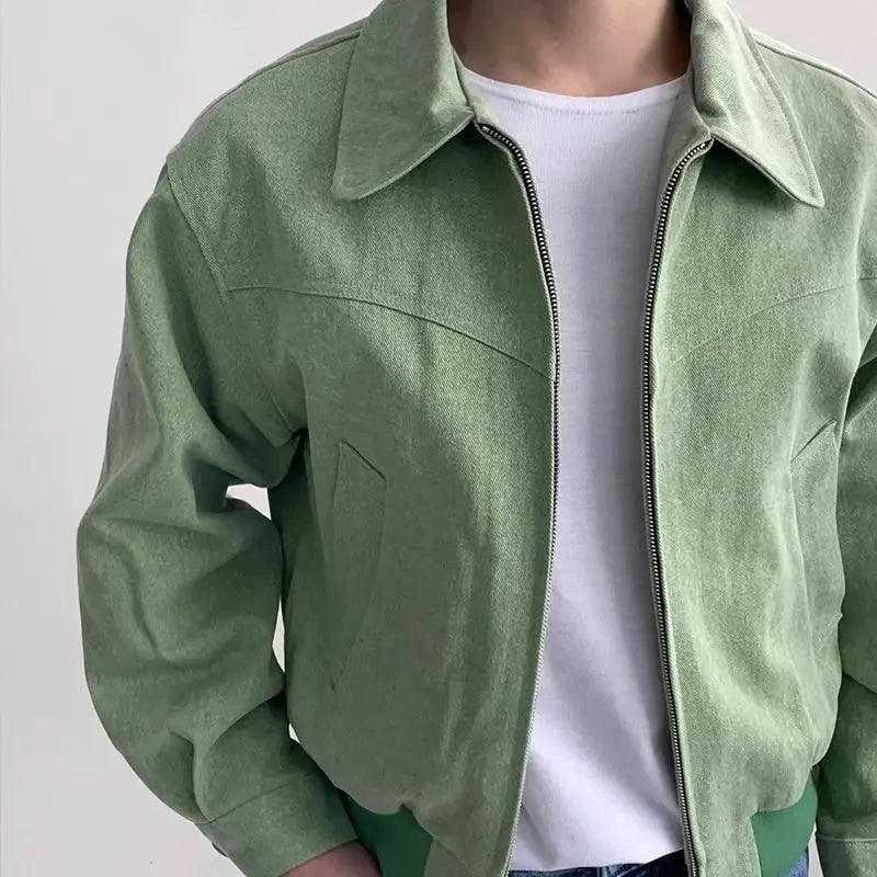 Męska Kurtka Jesienna z Zamkiem