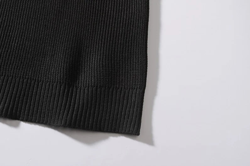 Sweter Męski z Geometrycznym Wzorem