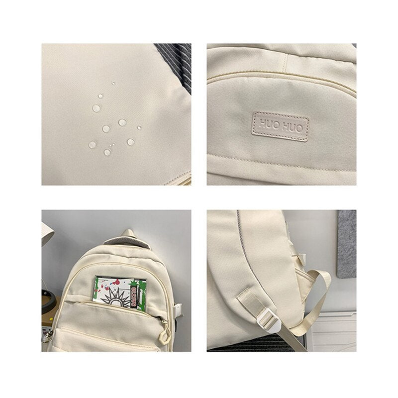 Duży plecak miejski z wieloma kieszeniami