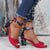 Buty na obcasie Floral