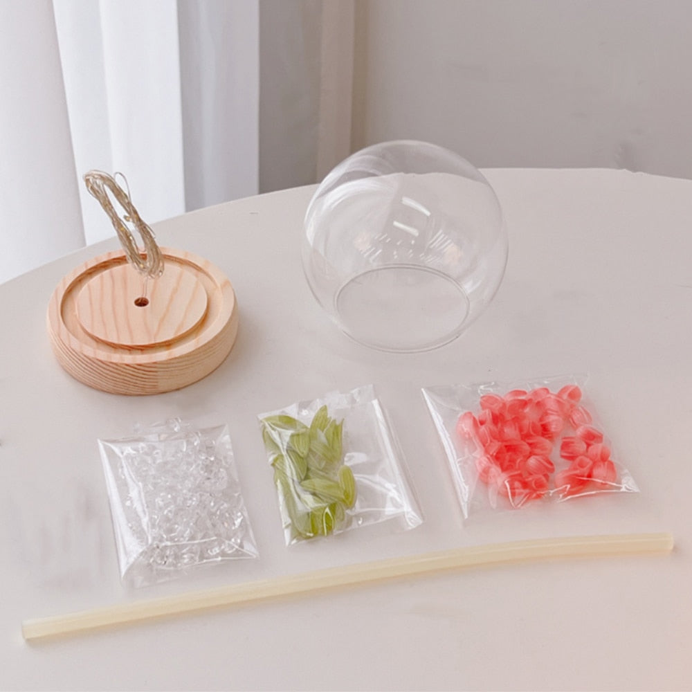 Lampka nocna DIY Tulipan