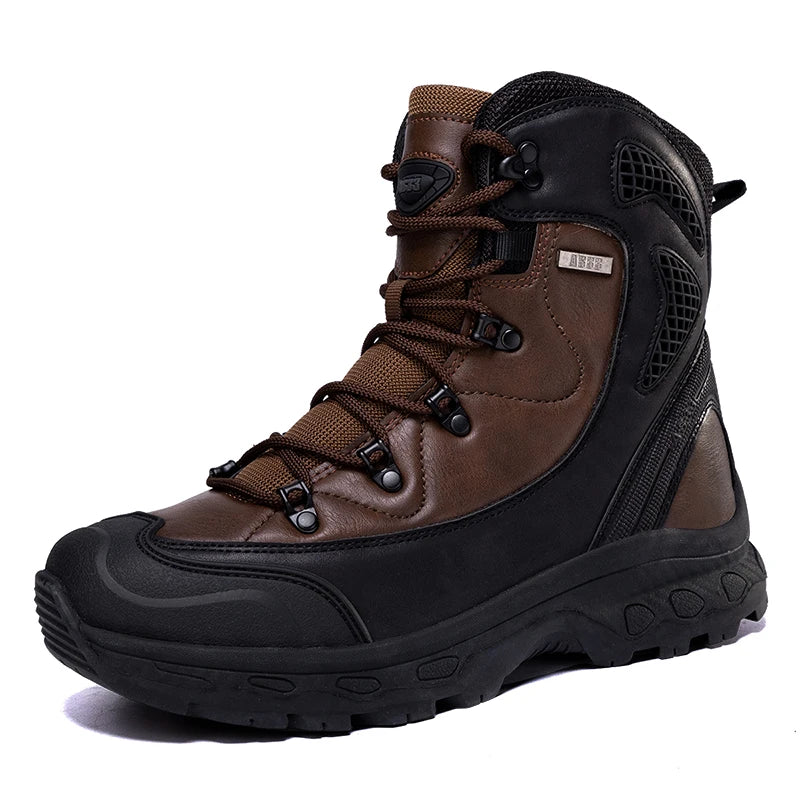 Męskie buty trekkingowe wodoodporne – trapery na zime
