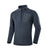 Męska bluza polarowa outdoor z półgolfem i kieszenią na suwak