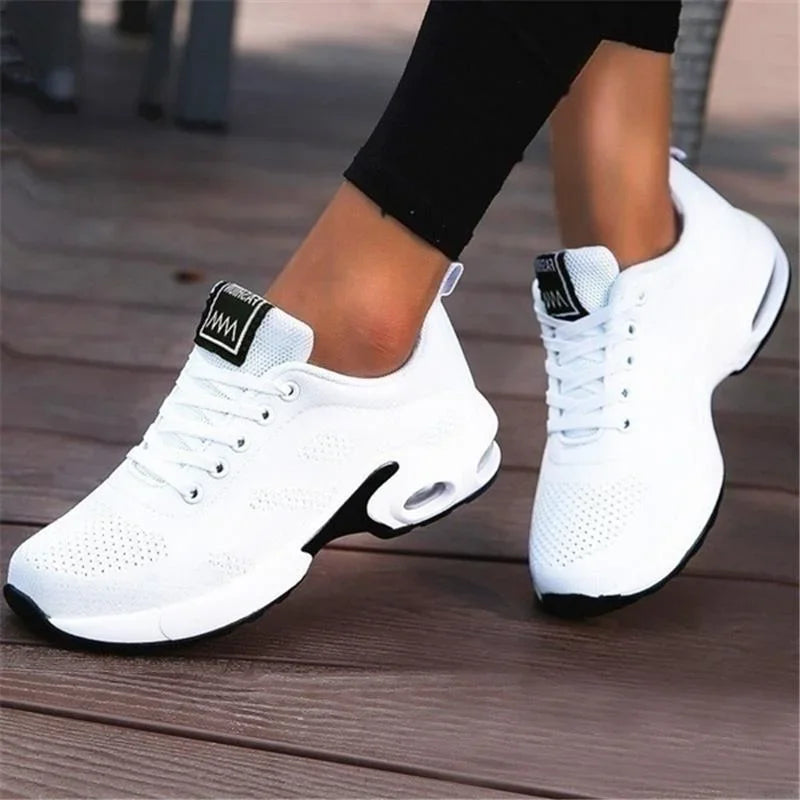 Damskie Buty Sportowe – Lekkie Sneakersy z Oddychającą Cholewką