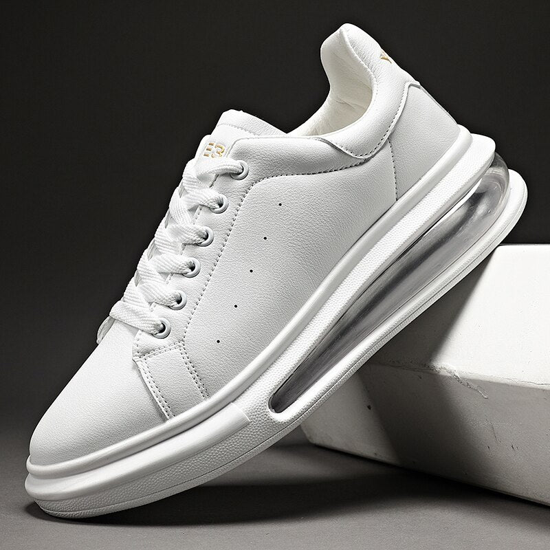 Nowoczesne Sportowe Buty Męskie Sneakersy z Amortyzującą Wysoką Podeszwą