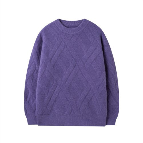 Elegancki Męski Sweter Bluza