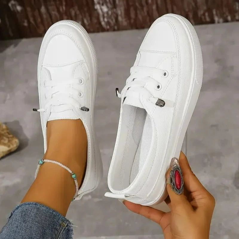 Damskie Sneakersy Ortopedyczne – Wygodne Buty Casual z Amortyzującą Podeszwą