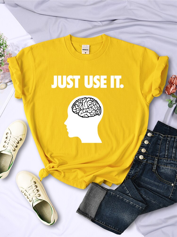 T-shirt Damski "Just Use It"