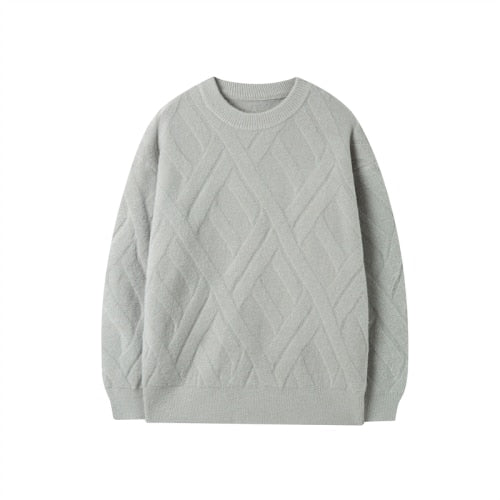 Elegancki Męski Sweter Bluza