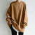 Damska bluza oversize z okrągłym dekoltem, styl streetwear, basic casual