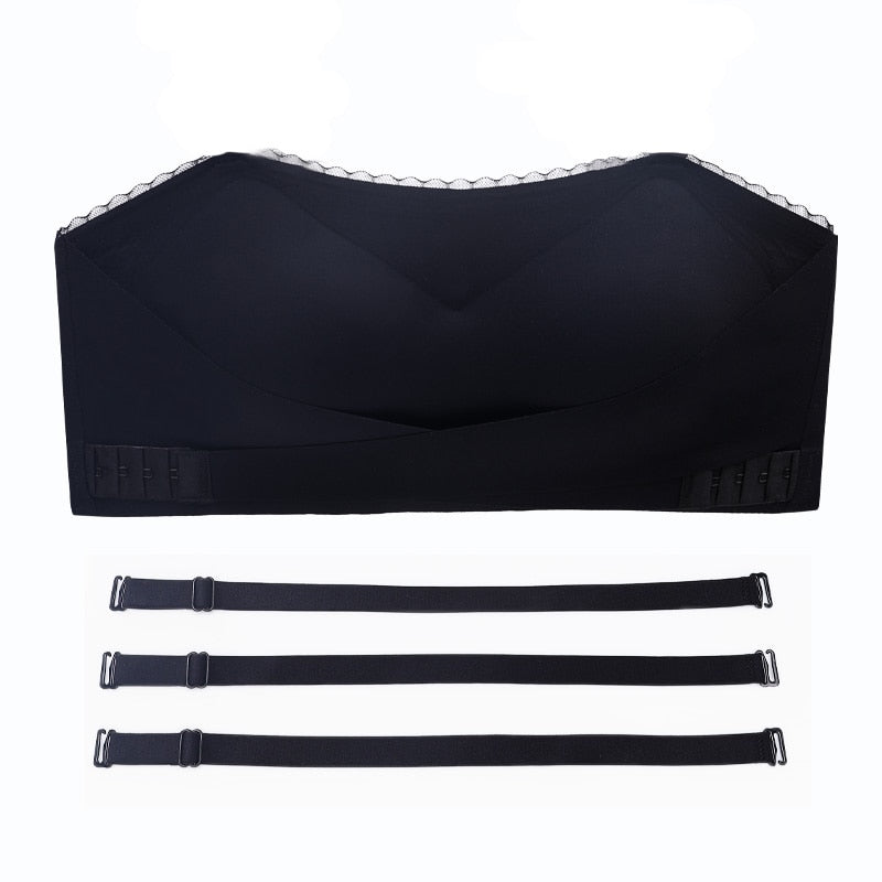 Biustonosz bandeau Push Up