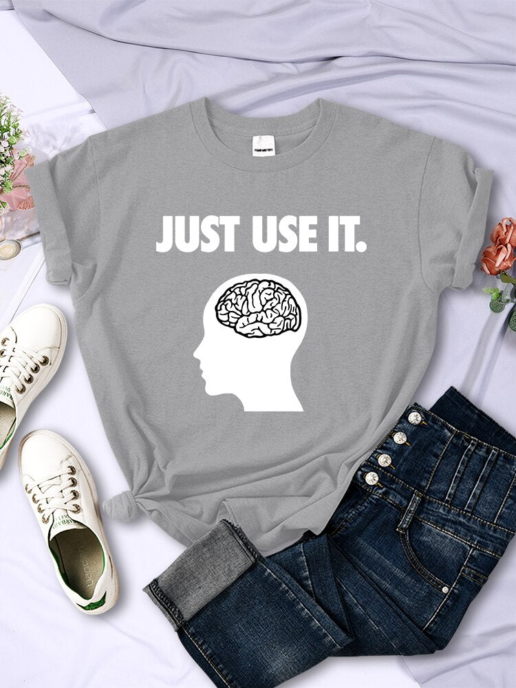 T-shirt Damski "Just Use It"