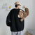Bluza Męska oversize z misiem na rękawie
