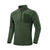 Męska bluza polarowa outdoor z półgolfem i kieszenią na suwak
