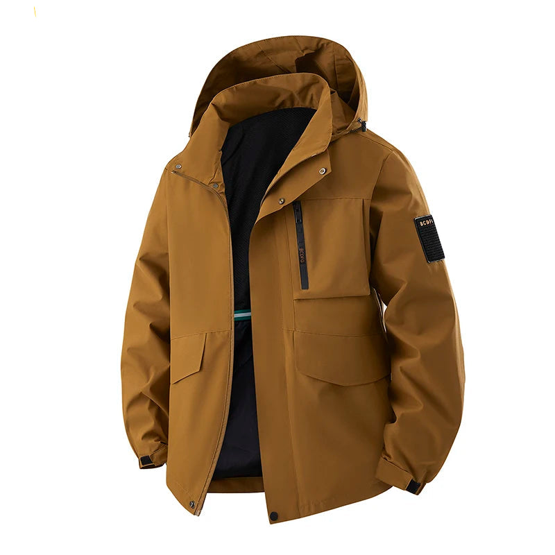 Męska kurtka techniczna outdoor – wodoodporna, wiatroszczelna i odporna na zabrudzenia