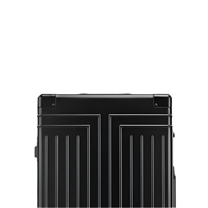 Walizka kabinowa aluminiowa na kółkach z zamkiem TSA – twarda obudowa