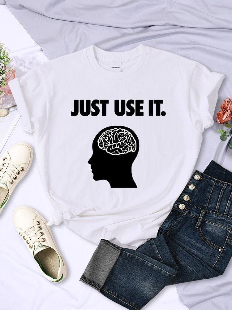 Damska koszulka Brain