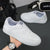 Męskie Klasyczne Sneakersy z Perforacją