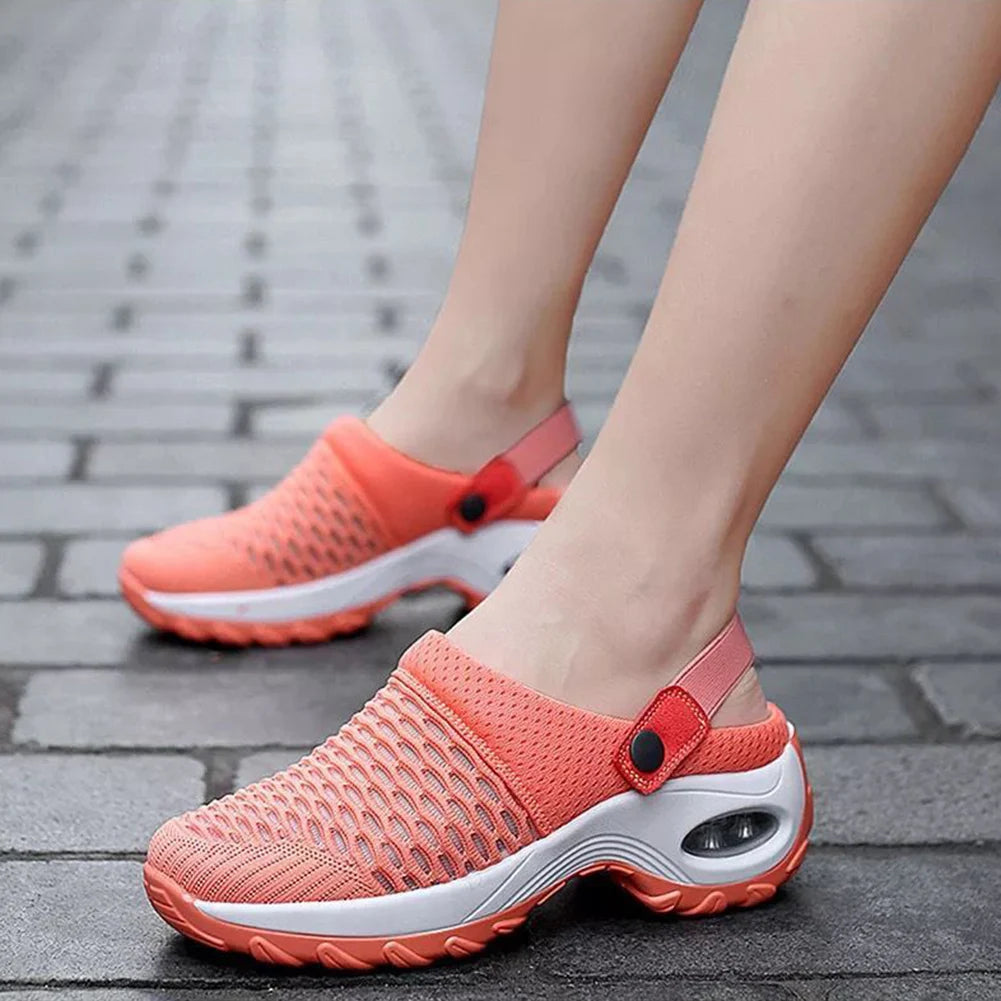 Buty ortopedyczne damskie z siateczką