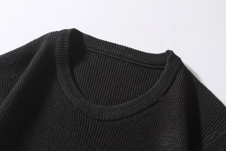 Sweter Męski z Geometrycznym Wzorem