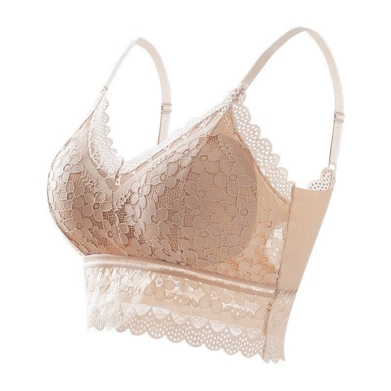 Biustonosz koronkowy Bralette PushUp