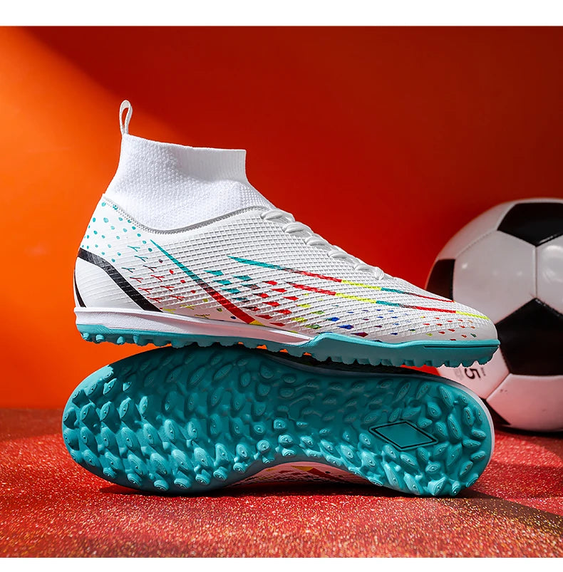 Męskie buty piłkarskie z zaawansowaną technologią cholewki