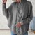 Damski sweter oversize z warkoczowym splotem