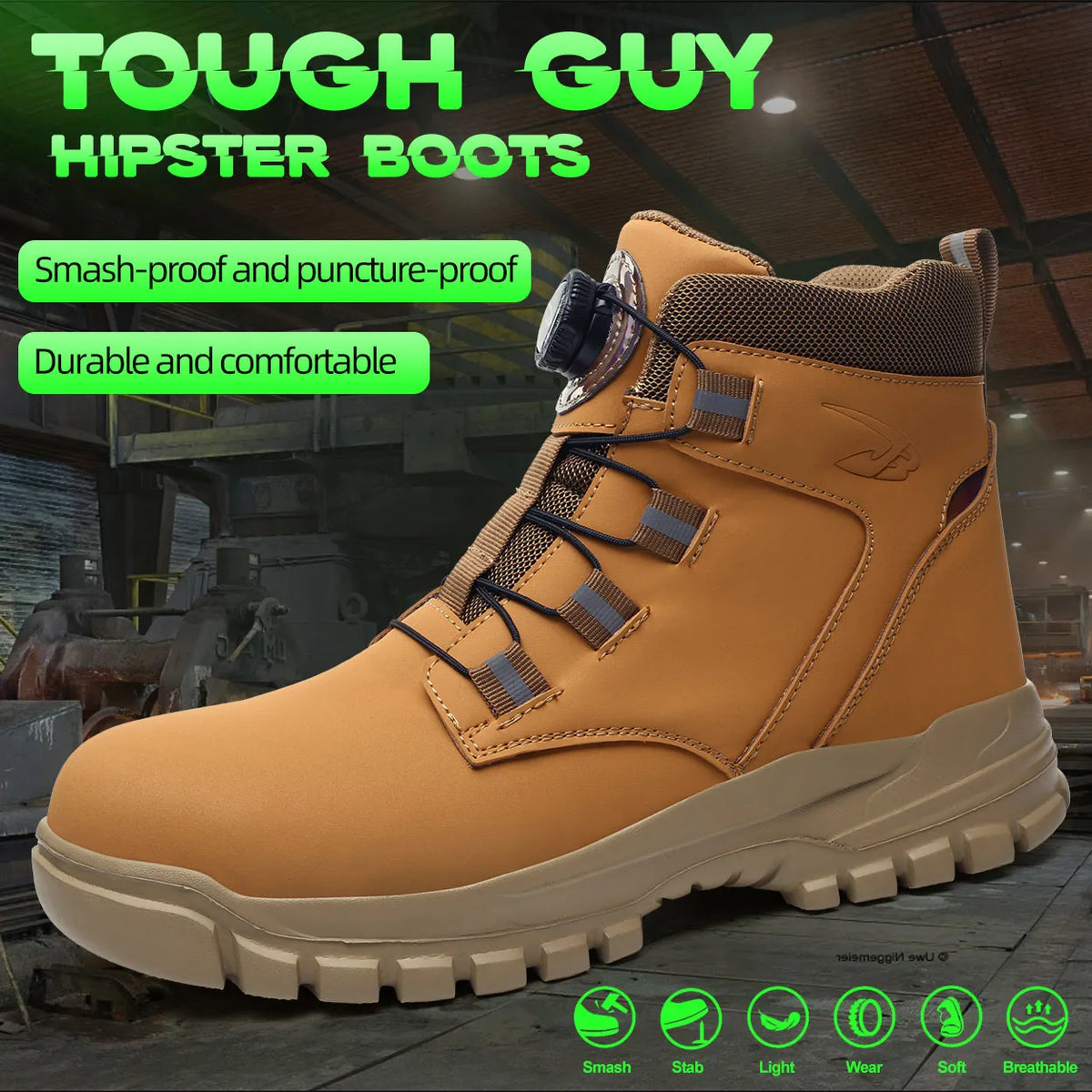 Buty robocze ochronne – antypoślizgowe, wzmocnione, komfortowe obuwie BHP