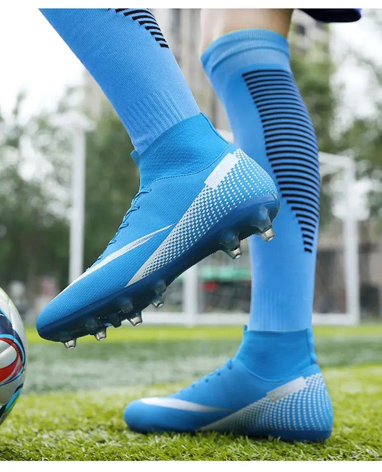 Męskie buty piłkarskie z elastyczną cholewką