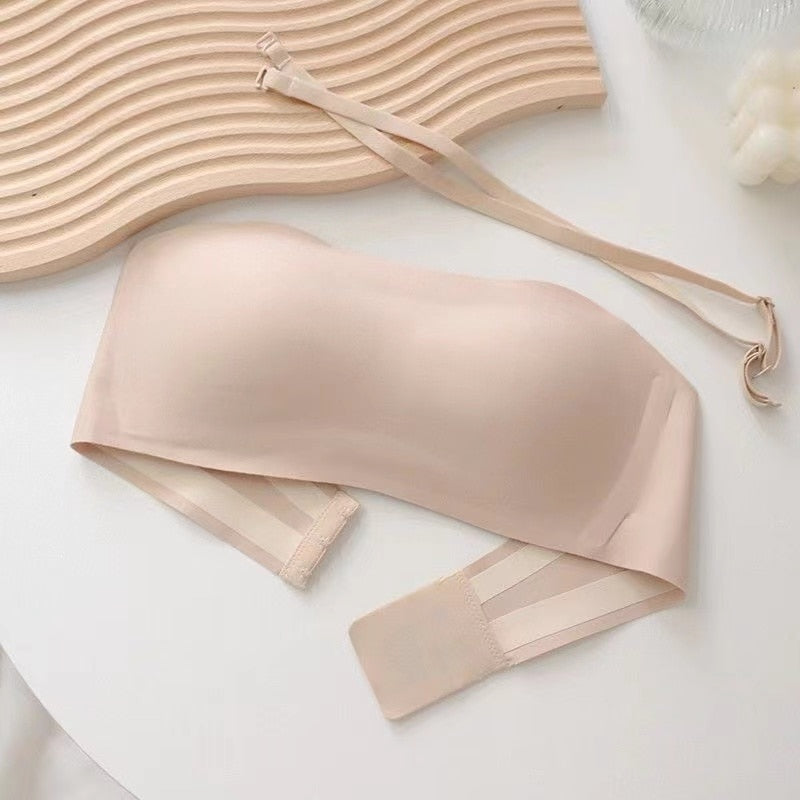 Biustonosz bandeau seamless